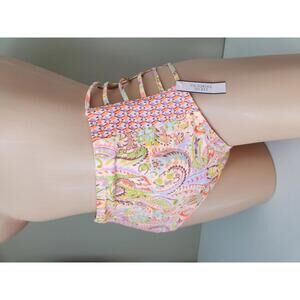 Victoria's Secret High Waist Bikini Bottom with Side Strap Detail - Medium
